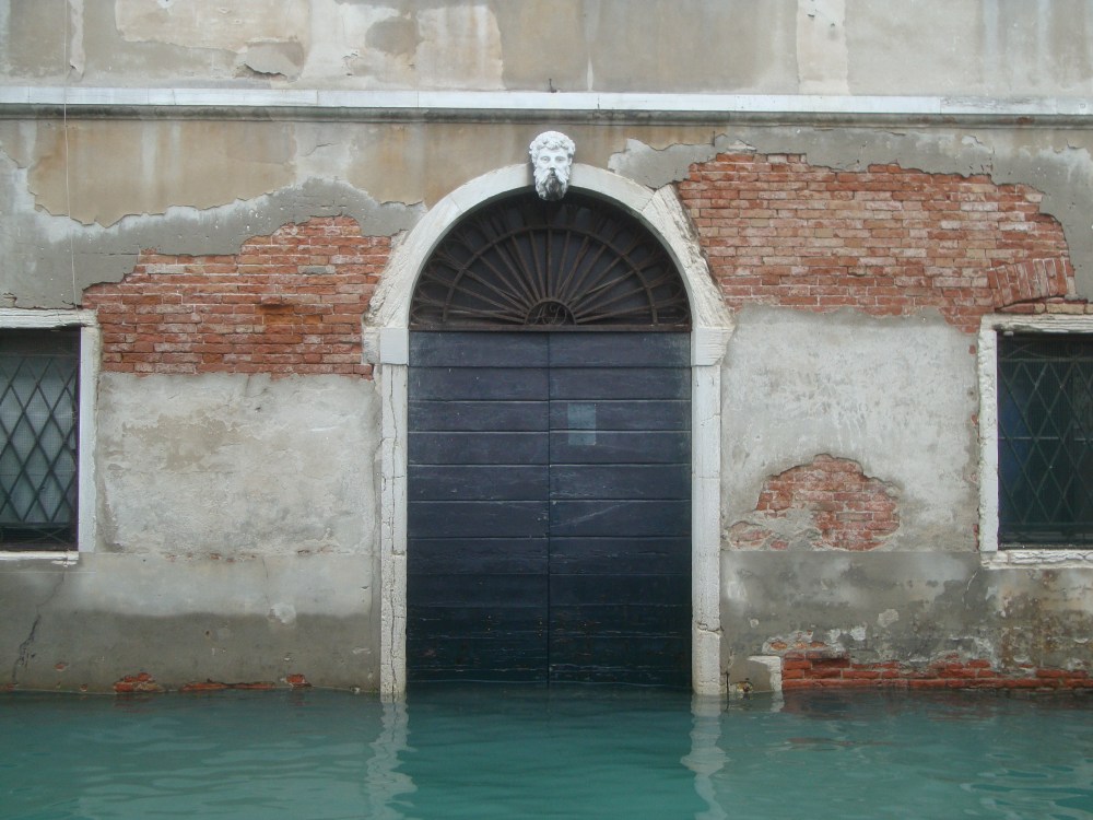 Canal-side doorway