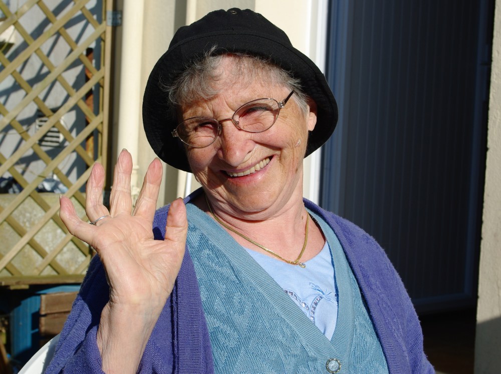 Vieille dame bretonne