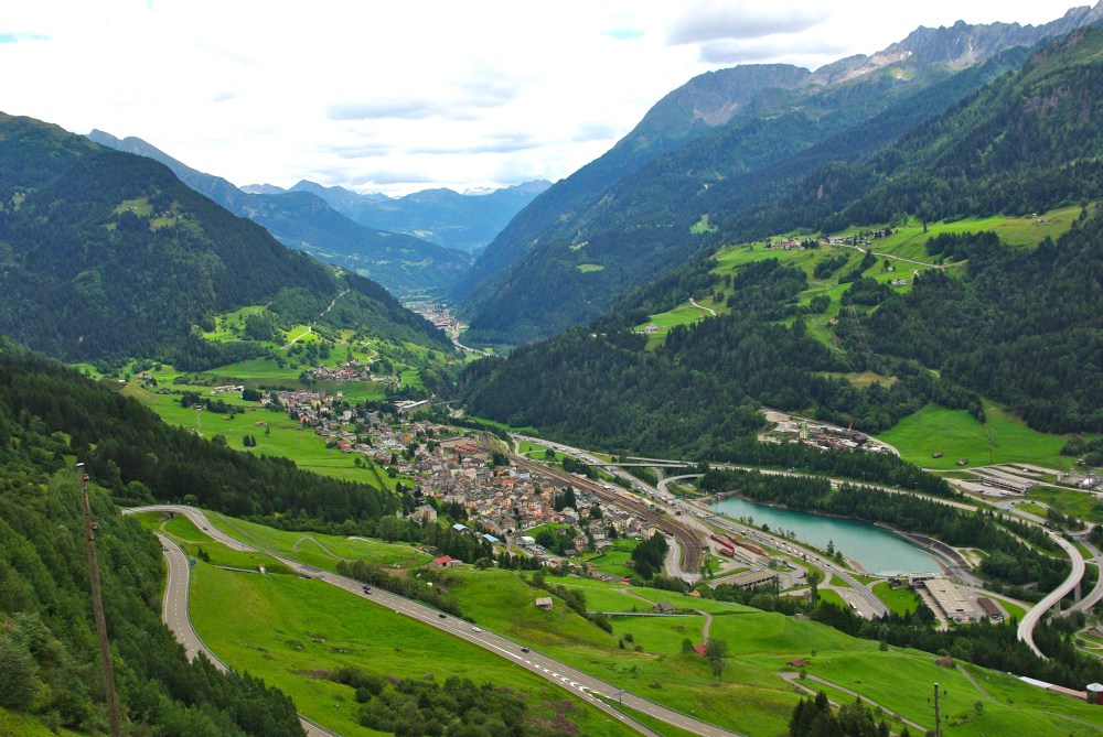 Gotthard pass