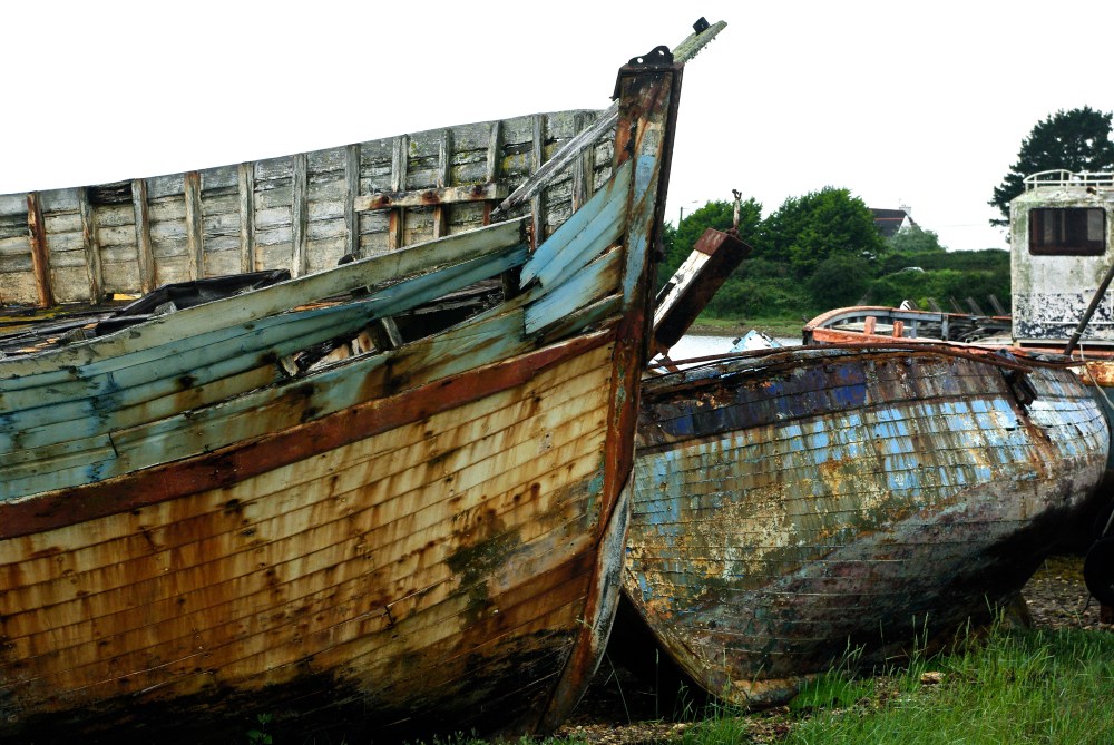 Broken boats