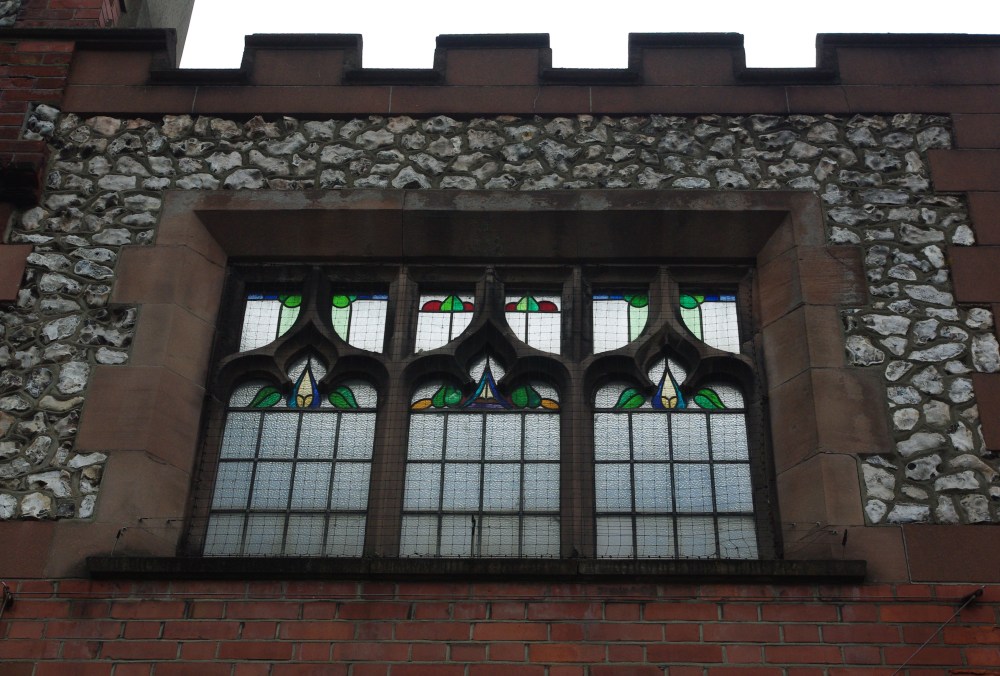 Baptist church window